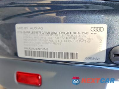 Zdjęcie 12 z 12 samochodu: 2020 AUDI A7 PREMIUM PLUS VIN:WAUR2AF24LN010549 - miniatura