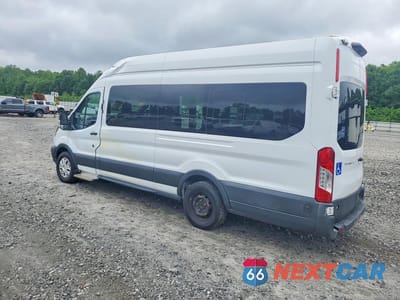 Drugie zdjęcie samochodu z przodu: 2018 FORD TRANSIT T-350 EXT HIGH ROOF WHEELCHAIR L VIN:1FTBW3XM1JKA37789 - miniatura