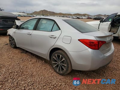 Drugie zdjęcie samochodu z przodu: 2019 TOYOTA COROLLA SE VIN:2T1BURHEXKC168755 - miniatura