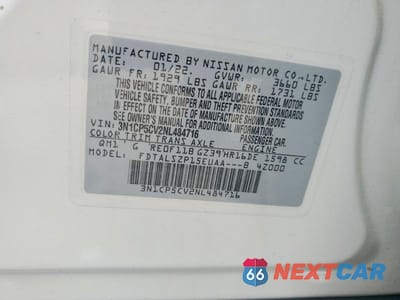 Zdjęcie 15 z 15 samochodu: 2022 NISSAN KICKS SV VIN:3N1CP5CV2NL484716 - miniatura