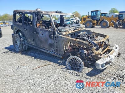 Czwarte zdjęcie samochodu z boku: 2021 JEEP WRANGLER UNLIMITED RUBICON 392 VIN:1C4JJXSJ3MW805476 - miniatura