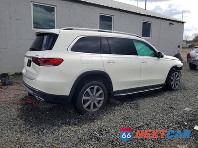 Trzecie zdjęcie samochodu z tyłu: 2022 MERCEDES-BENZ GLS 450 4MATIC VIN:4JGFF5KE6NA621822 - miniatura