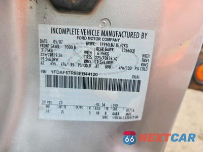 Zdjęcie 12 z 12 samochodu: 2008 FORD F550 SUPER DUTY FLATBED TRUCK VIN:1FDAF57R68EB44120 - miniatura