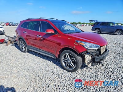 Czwarte zdjęcie samochodu z boku: 2018 HYUNDAI SANTA FE LIMITED ULTIMATE VIN:KM8SR4HF0JU276280 - miniatura