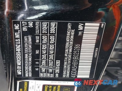 Zdjęcie 13 z 13 samochodu: 2018 MERCEDES-BENZ GLE 350 4MATIC VIN:4JGDA5HB9JB025286 - miniatura