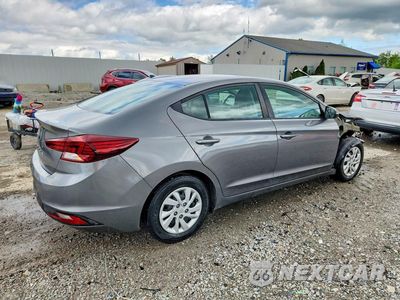 Trzecie zdjęcie samochodu z tyłu: 2019 HYUNDAI ELANTRA SE VIN:5NPD74LF0KH492443 - miniatura