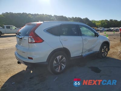 Trzecie zdjęcie samochodu z tyłu: 2016 HONDA CR-V TOURING VIN:5J6RM3H96GL011054 - miniatura