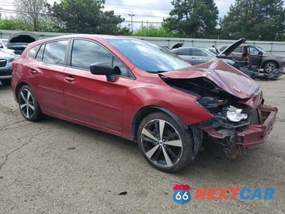 Czwarte zdjęcie samochodu z boku: 2018 SUBARU IMPREZA VIN:4S3GTAA67J1742387 - miniatura