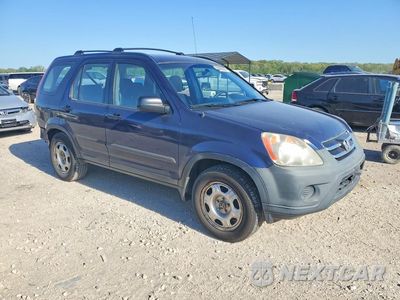 Czwarte zdjęcie samochodu z boku: 2005 HONDA CR-V LX VIN:SHSRD68505U308835 - miniatura