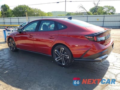 Drugie zdjęcie samochodu z przodu: 2025 HYUNDAI SONATA N LINE VIN:KMHL54JC3SA521074 - miniatura