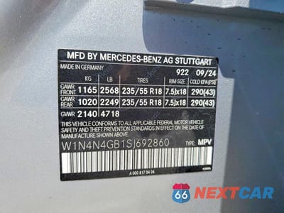 Zdjęcie 13 z 13 samochodu: 2025 MERCEDES-BENZ GLA 250 VIN:W1N4N4GB1SJ692860 - miniatura