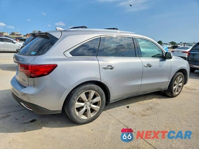 Trzecie zdjęcie samochodu z tyłu: 2016 ACURA MDX ADVANCE VIN:5FRYD4H91GB034217 - miniatura