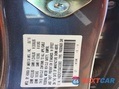 Zdjęcie 12 z 12 samochodu: 2016 HONDA ACCORD VIN:1HGCR2F33GA232663 - miniatura