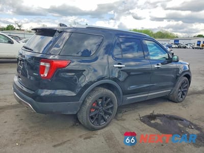 Trzecie zdjęcie samochodu z tyłu: 2017 FORD EXPLORER LIMITED VIN:1FM5K8FH9HGC08162 - miniatura