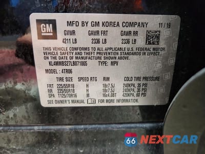 Zdjęcie 13 z 13 samochodu: 2020 BUICK ENCORE GX PREFERRED VIN:KL4MMBS27LB071005 - miniatura
