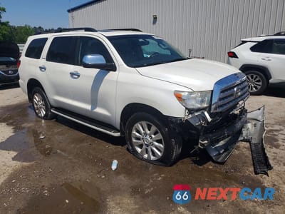 Czwarte zdjęcie samochodu z boku: 2012 TOYOTA SEQUOIA PLATINUM VIN:5TDDW5G14CS059792 - miniatura
