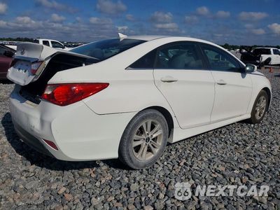 Trzecie zdjęcie samochodu z tyłu: 2014 HYUNDAI SONATA GLS VIN:5NPEB4AC5EH915629 - miniatura