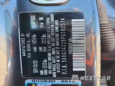 Zdjęcie 12 z 12 samochodu: 2023 KIA K5 LXS VIN:5XXG14J28PG182574 - miniatura