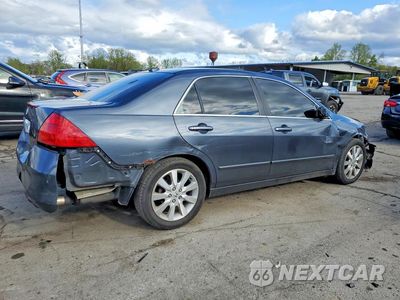 Trzecie zdjęcie samochodu z tyłu: 2007 HONDA ACCORD EX VIN:1HGCM66827A100043 - miniatura