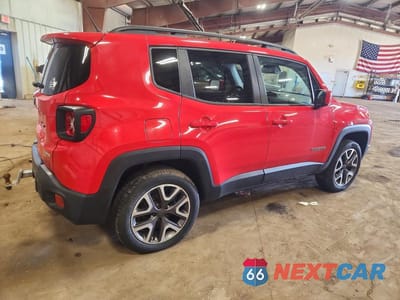Trzecie zdjęcie samochodu z tyłu: 2015 JEEP RENEGADE LATITUDE VIN:ZACCJBBT4FPC36733 - miniatura