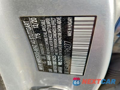 Zdjęcie 12 z 12 samochodu: 2021 MERCEDES-BENZ CLA 250 VIN:W1K5J4GB0MN196277 - miniatura