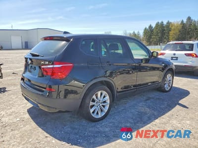 Trzecie zdjęcie samochodu z tyłu: 2013 BMW X3 XDRIVE28I VIN:5UXWX9C57D0D00434 - miniatura