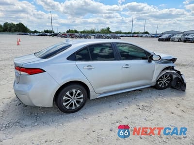 Trzecie zdjęcie samochodu z tyłu: 2022 TOYOTA COROLLA HYBRID LE VIN:JTDEAMDE4N3008625 - miniatura