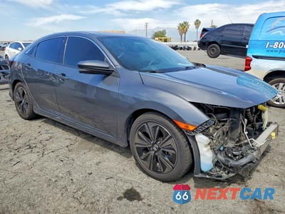 Czwarte zdjęcie samochodu z boku: 2018 HONDA CIVIC EXL VIN:SHHFK7H76JU407515 - miniatura