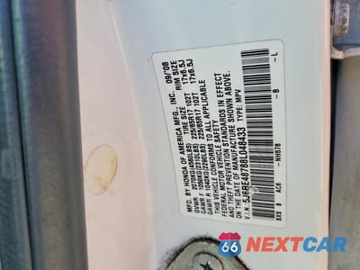 Zdjęcie 13 z 13 samochodu: 2008 HONDA CR-V EXL VIN:5J6RE48788L048433 - miniatura