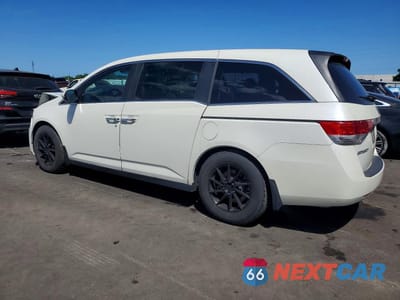 Drugie zdjęcie samochodu z przodu: 2015 HONDA ODYSSEY EXL VIN:5FNRL5H68FB021161 - miniatura