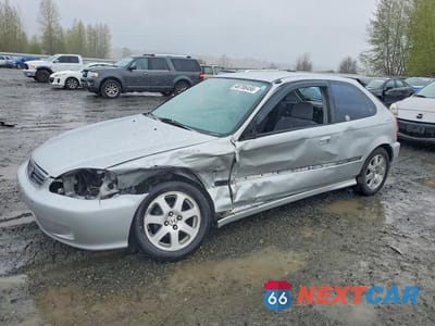 1999 HONDA CIVIC DX 2HGEJ6347XH106263 - główne zdjęcie licytacji z USA - miniatura