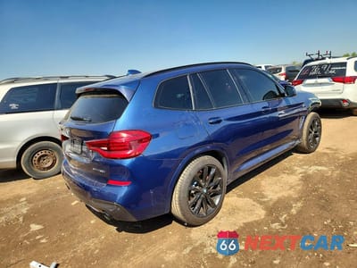 Trzecie zdjęcie samochodu z tyłu: 2021 BMW X3 XDRIVE30I VIN:5UXTY5C01M9G50151 - miniatura