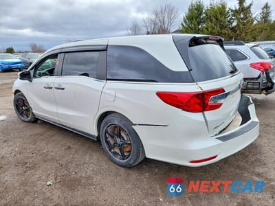 Drugie zdjęcie samochodu z przodu: 2020 HONDA ODYSSEY EX VIN:5FNRL6H49LB500754 - miniatura