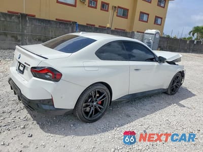 Trzecie zdjęcie samochodu z tyłu: 2023 BMW M240XI VIN:3MW53CM02P8D62966 - miniatura