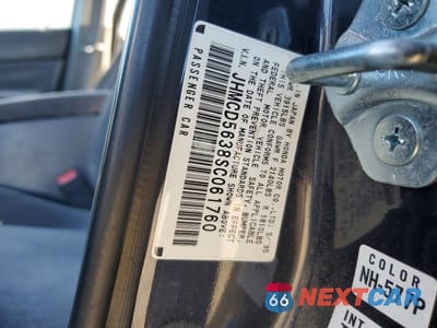 Zdjęcie 12 z 12 samochodu: 1995 HONDA ACCORD LX VIN:JHMCD5638SC061760 - miniatura