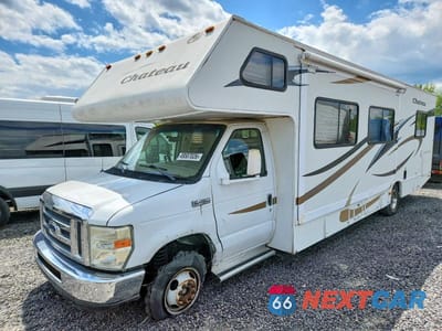 Drugie zdjęcie samochodu z przodu: 2008 FORD ECONOLINE E450 SUPER DUTY CUTAWAY VAN RV VIN:1FDXE45S98DB58872 - miniatura