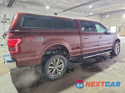Trzecie zdjęcie samochodu z tyłu: 2016 FORD F150 SUPERCREW VIN:1FTFW1EG1GKF94519 - miniatura