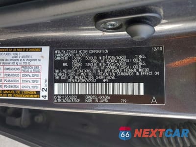 Zdjęcie 14 z 14 samochodu: 2011 TOYOTA 4RUNNER LIMITED VIN:JTEBU5JR2B5052013 - miniatura