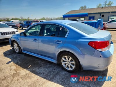 Drugie zdjęcie samochodu z przodu: 2012 SUBARU LEGACY 2.5I PREMIUM VIN:4S3BMBC66C3024654 - miniatura