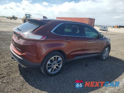 Trzecie zdjęcie samochodu z tyłu: 2016 FORD EDGE TITANIUM VIN:2FMPK3K8XGBB09728 - miniatura