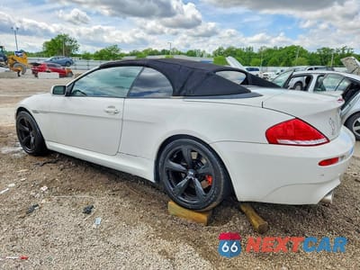 Drugie zdjęcie samochodu z przodu: 2008 BMW 650 I VIN:WBAEB53528CX62810 - miniatura