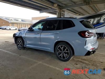 Drugie zdjęcie samochodu z przodu: 2023 BMW X3 XDRIVE30I VIN:5UX53DP02P9N56311 - miniatura