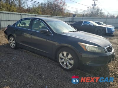 Czwarte zdjęcie samochodu z boku: 2008 HONDA ACCORD EXL VIN:1HGCP26868A146458 - miniatura
