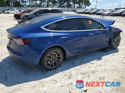 Trzecie zdjęcie samochodu z tyłu: 2020 TESLA MODEL 3 VIN:5YJ3E1EB8LF711241 - miniatura