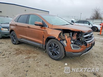 Czwarte zdjęcie samochodu z boku: 2017 FORD EDGE SEL VIN:2FMPK4J99HBC44894 - miniatura