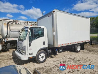 Drugie zdjęcie samochodu z przodu: 2019 ISUZU NPR HD BOX TRUCK VIN:JALC4W161K7010715 - miniatura