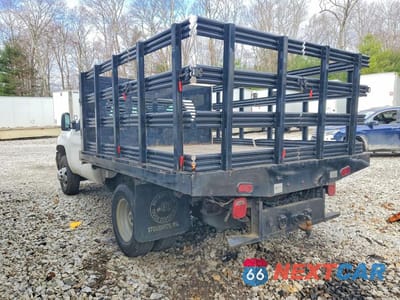 Drugie zdjęcie samochodu z przodu: 2012 CHEVROLET SILVERADO FLATBED TRUCK VIN:1GB3KZCG9CF149212 - miniatura