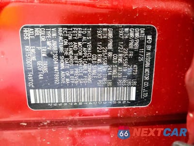 Zdjęcie 14 z 14 samochodu: 2026 NISSAN ROGUE PLATINUM VIN:JN8BT3DD4TW478992 - miniatura