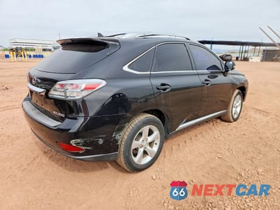 Trzecie zdjęcie samochodu z tyłu: 2010 LEXUS RX 350 BASE VIN:JTJZK1BA2A2001246 - miniatura