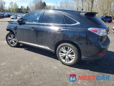 Drugie zdjęcie samochodu z przodu: 2010 LEXUS RX 450H BASE VIN:JTJZB1BA7A2401237 - miniatura